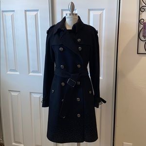 Burberry! Stunning wool / cash Trench Limited Ed